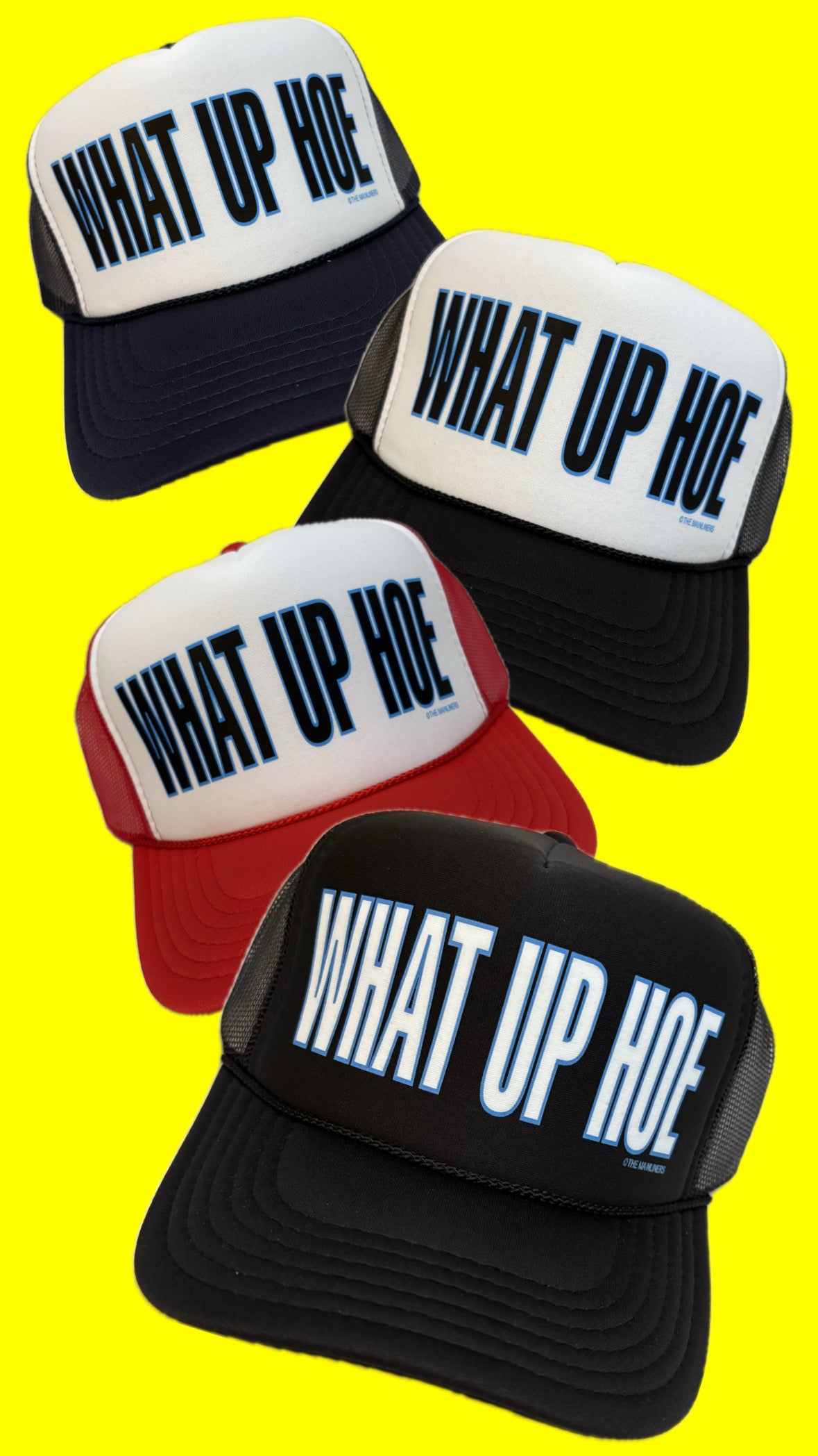 WHAT UP HOE! Trucker Hat