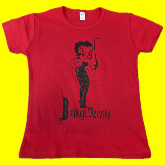 Women’s Bondage Records Baby Tee