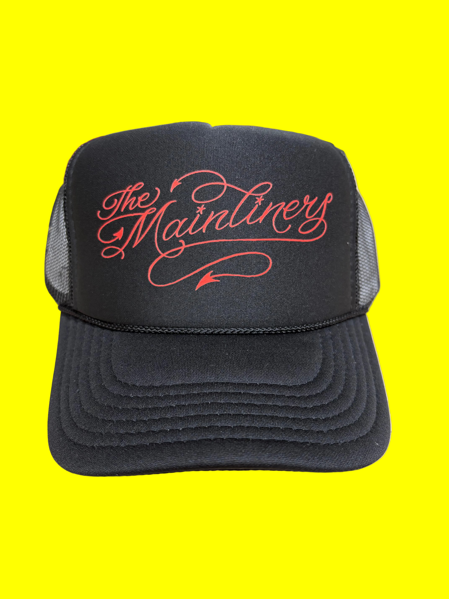 The Mainliners Script Trucker Hat